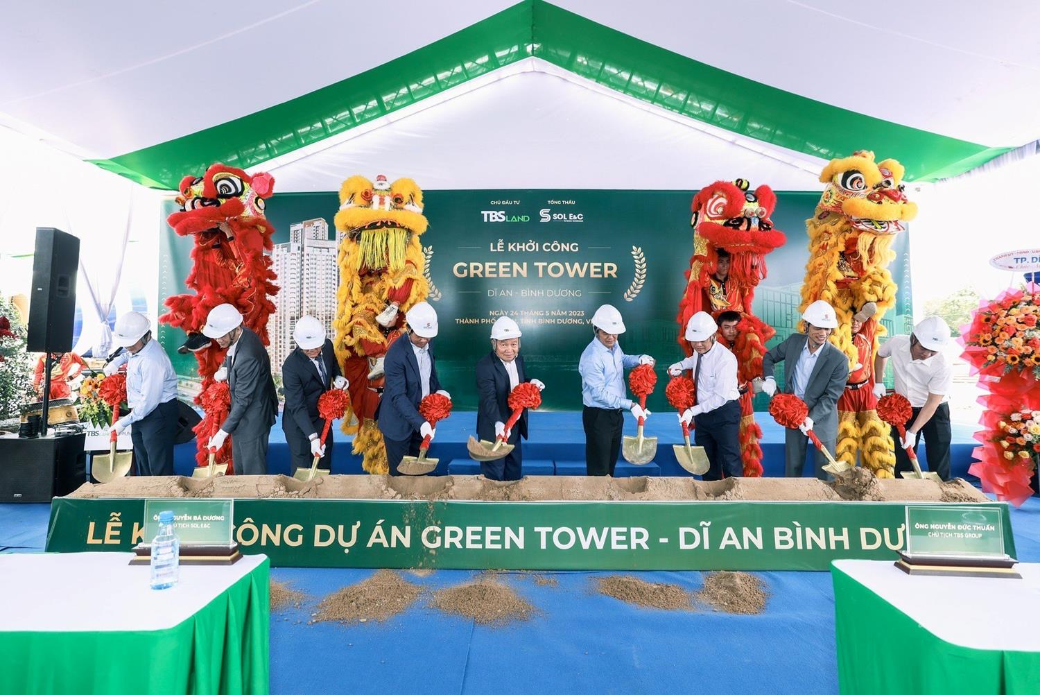 Lễ khởi công dự án Green Tower Dĩ An