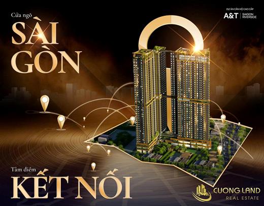 A&T Saigon Riverside căn hộ mới bên dòng sông Sài Gòn